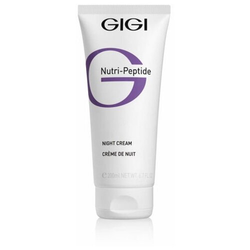 Gigi крем Nutri Peptide night Cream, 200 мл gigi гель очищающий nutri peptide 200 мл