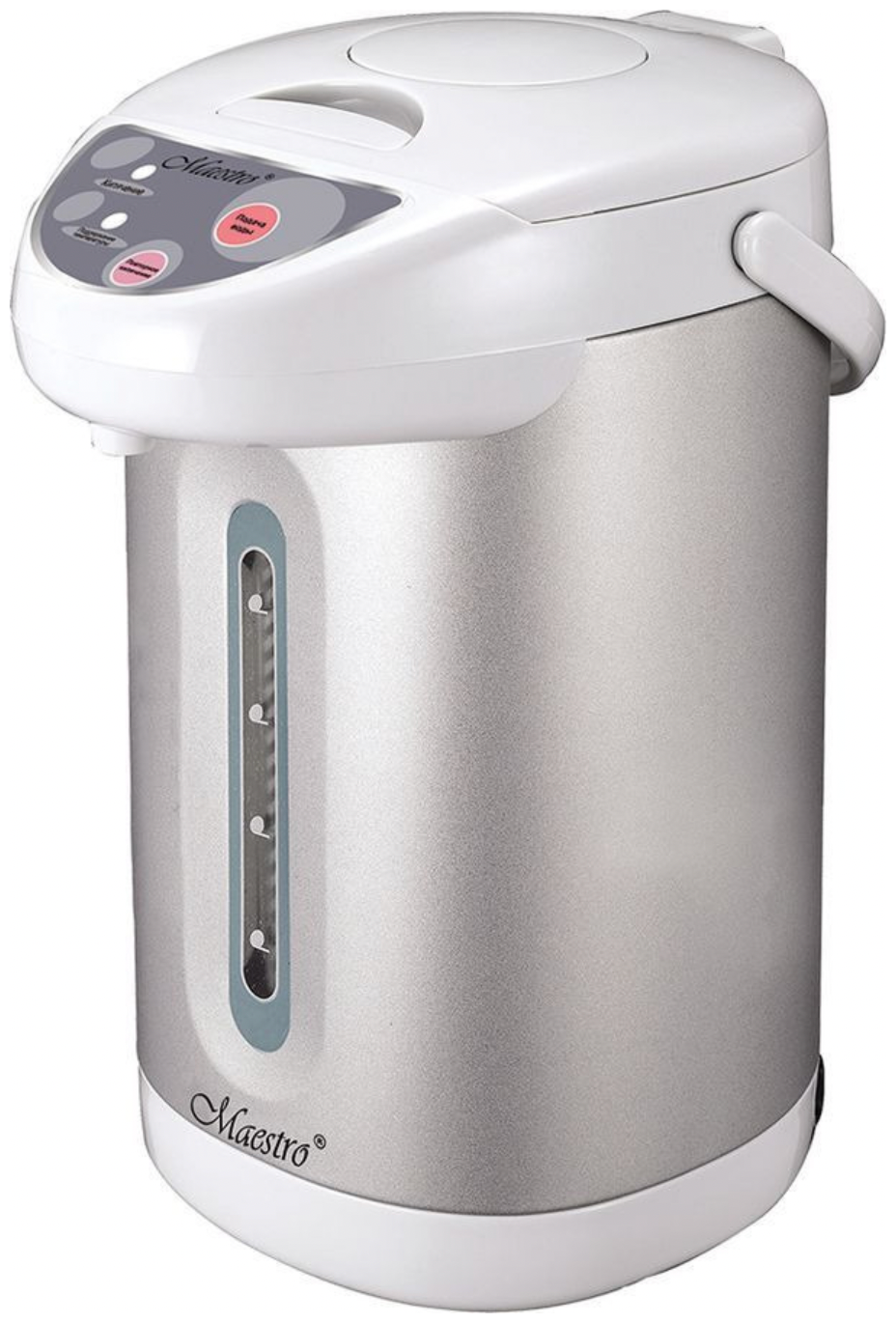 Термопот чайник 3 способа подачи воды поддержание температуры вращающийся корпус на 360° защита от перегрева объем 45л 750Вт