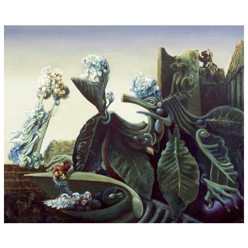 Репродукция на холсте Нимфа Эхо (The Nymph Echo) Эрнст Макс 61см. x 50см.