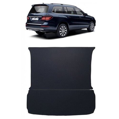 Mercedes-Benz GLS X166 2015 - 2019 коврик в багажник EVA Smart Коврик в багажник мини 1836₽