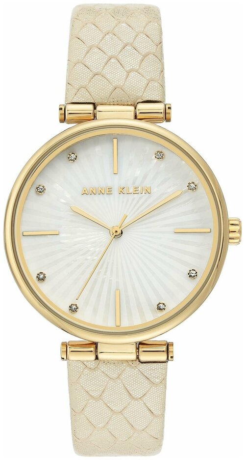 Наручные часы ANNE KLEIN Leather Наручные часы Anne Klein 3754MPCR, золотой