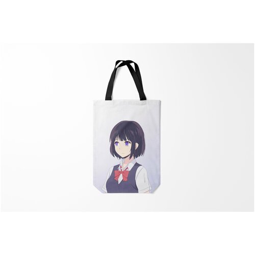 фото Сумка-шоппер / 31х42 см / аниме / hanabi yasuraoka burnettie