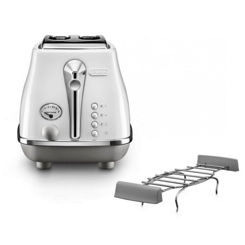 Тостер DeLonghi CTOC2103W, белый