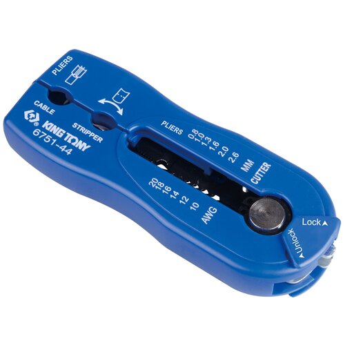 Многофункциональный стриппер для зачистки и резки провода KING TONY 6751-44 1495₽