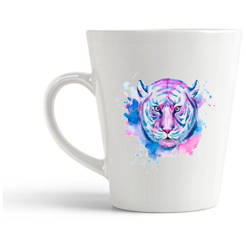 фото Кружка-латте coolpodarok животные тигр в красках