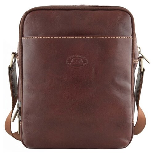 фото Сумка через плечо коричневая tony perotti 274454/2