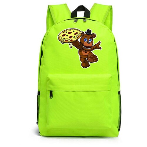 Рюкзак медведь Фредди (Five Nights at Freddys) зеленый №3 рюкзак медведь фредди five nights at freddys желтый 3