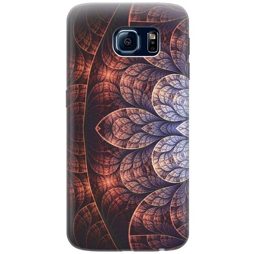 фото Re:pa накладка transparent для samsung galaxy s6 с принтом "умиротворенность"