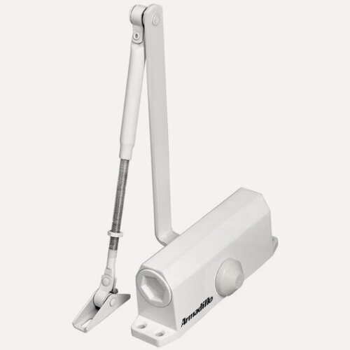 Изображение товара Доводчик дверной морозостойкий Armadillo LY4000 (LY4) White 85 кг (белый)