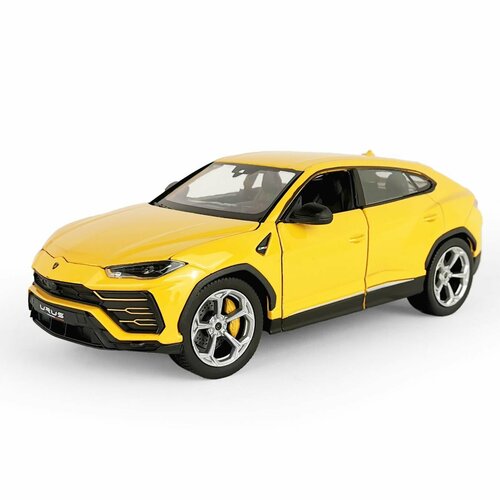 Машинка WELLY 1:24 Lamborghini Urus желтый машинка металлическая lamborghini urus 1 24 с дымом