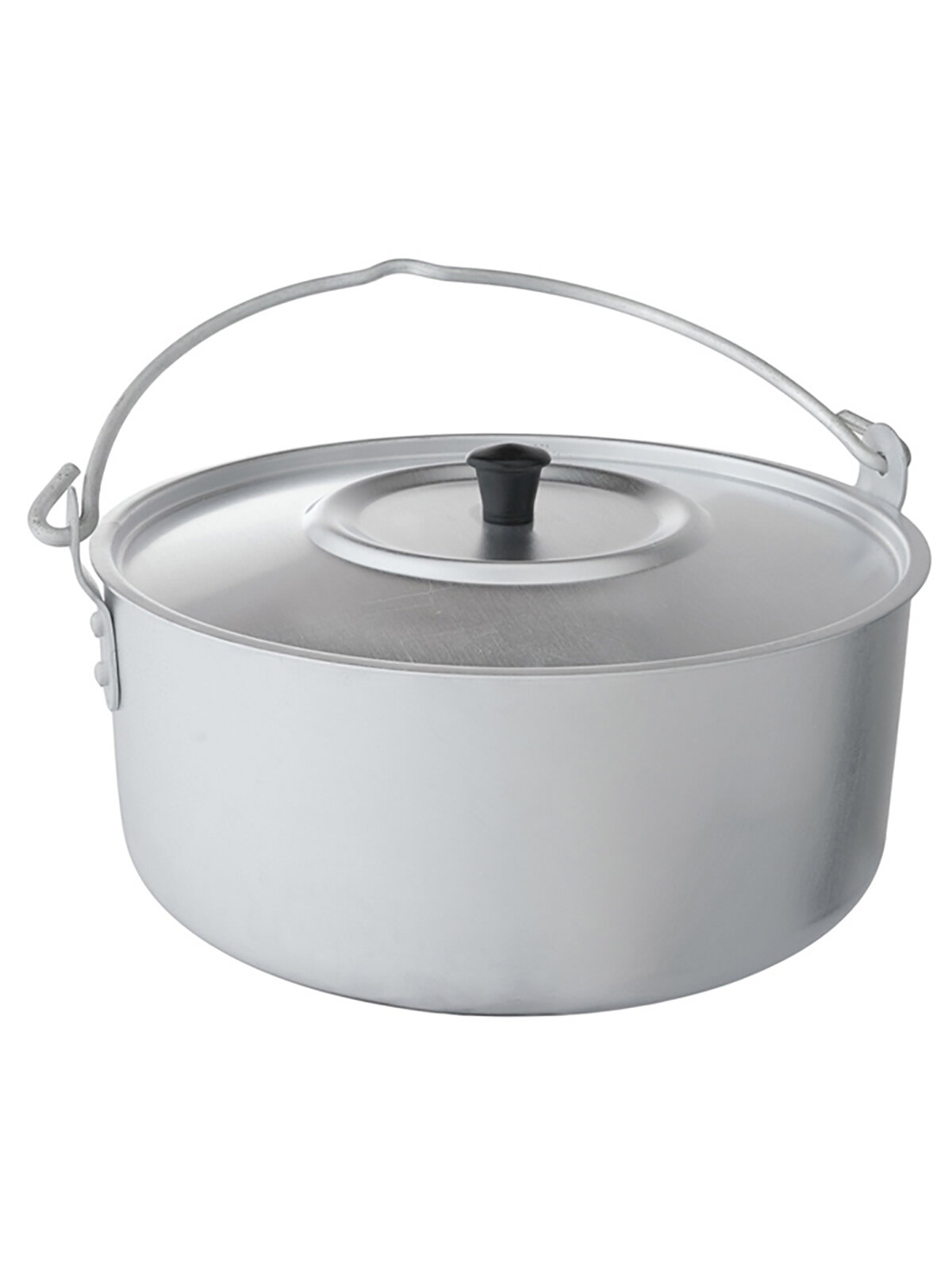 Котелок походный Демидовский с крышкой алюминиевый 35 л