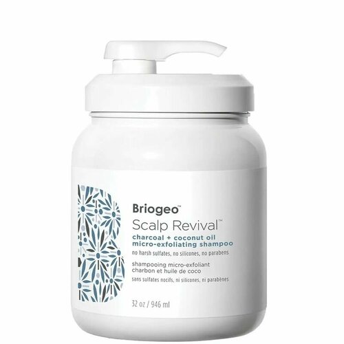 Шампунь для волос Briogeo Scalp Revival Charcoal + Coconut Oil Micro-Exfoliating