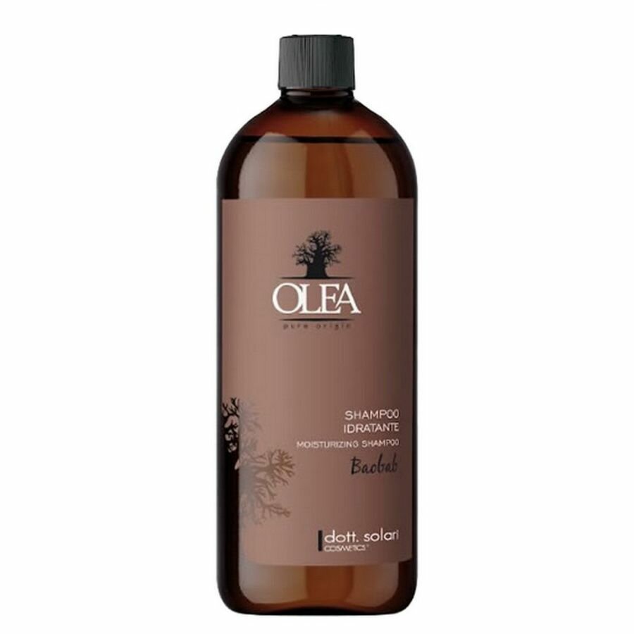 Dott. Solari Cosmetics / Шампунь для ухода за тонкими, поврежденными волосами с маслами баобаба и семян льна OLEA BAOBAB, 1000 мл