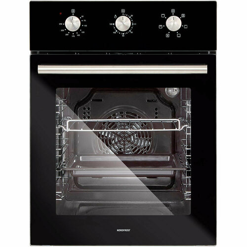 Встраиваемый духовой шкаф NORDFROST HM 4060 B, 50л, конвекция, гриль