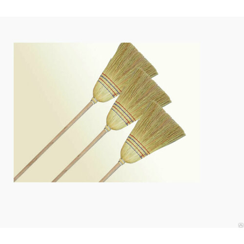 Веник-метла сорго С черенком люкс хозагро 1323₽