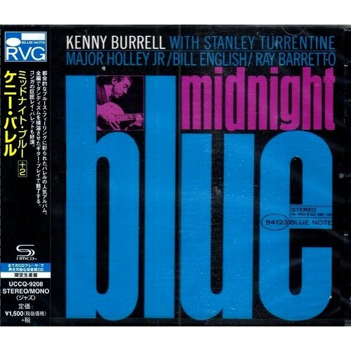 Kenny Burrell-Midnight Blue [Limited Release] < 2023 Universal SHM-CD Japan (Компакт-диск 1шт)