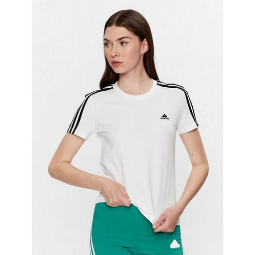 Футболка adidas, размер M [INT], белый футболка adidas размер m int белый