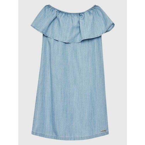 Платье GUESS, размер 12Y [METY], голубой