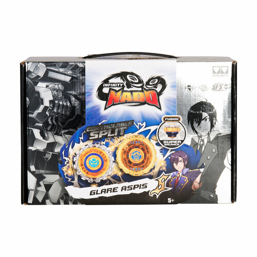 Инфинити Надо. Волчок Крэк, Glare Aspis. TM Infinity Nado infinity nado 3 close pack series special edition glare aspis spinning gyro kids toys top launcher beyblade toy