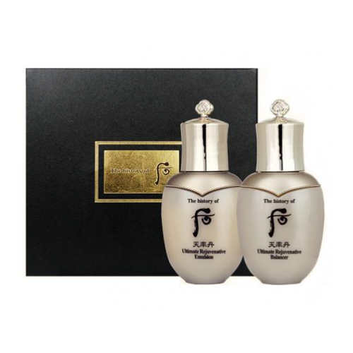 Набор миниатюр антивозрастной восстанавливающий THE HISTORY OF WHOO Cheonyuldan Ultimate Rejuvenating 2 Set 25ml+25ml the history ночная омолаживающая маска в наборе 75мл cheonyuldan ultimate regenerating overnight