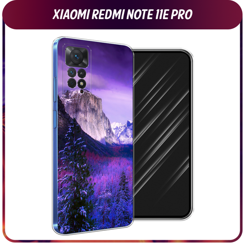 Силиконовый чехол на Xiaomi Redmi Note 11 Pro/11 Pro 5G/11E Pro / Сяоми Редми Нот 11E Про Лес 20 силиконовый чехол на xiaomi redmi note 11 pro 11 pro 5g 11e pro сяоми редми нот 11e про лиса в очках