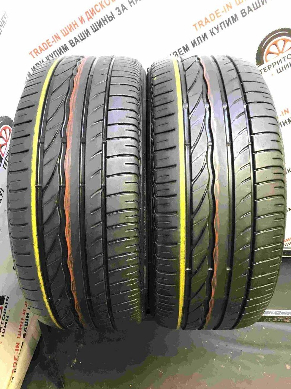 Bridgestone Turanza ER300 RFT R18 245/45 96Y БУ Шины Летние