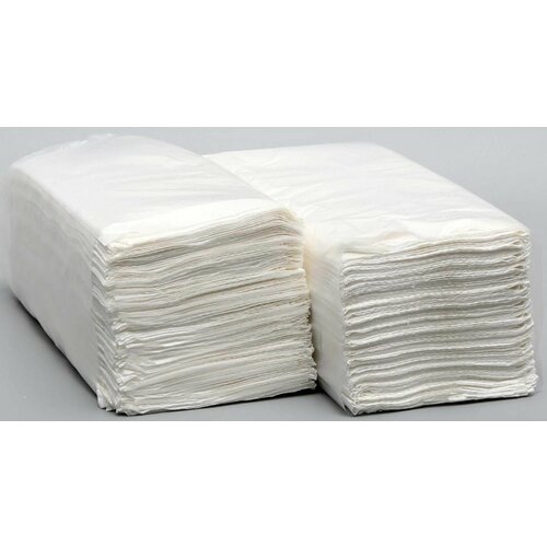 Полотенца бумажные V-сложения 23х20 см 25 гм2 200 листов белые 20 шт 4869₽