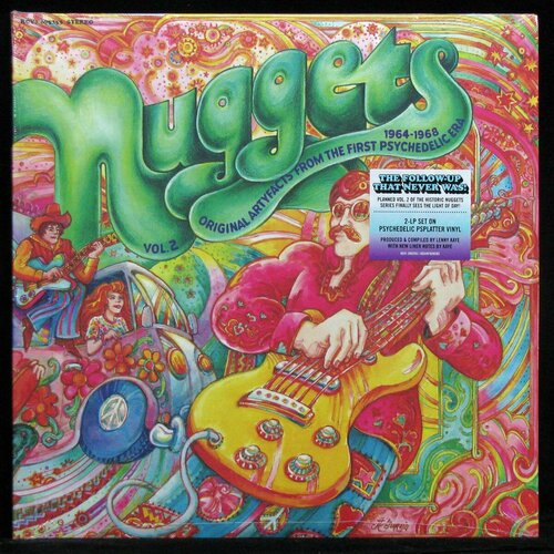 Виниловая пластинка Elektra VA Nuggets Vol 2 Original Artyfacts From The First Psychedelic Era 1964-1968 2LP coloured vinyl 8056₽