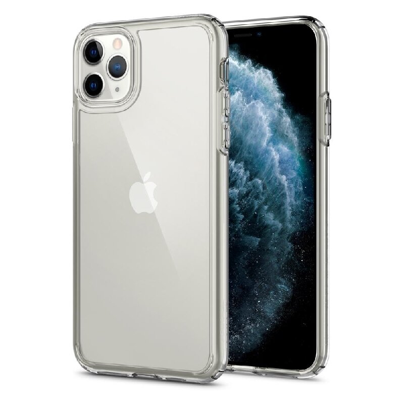 Гибридный чехол SPIGEN для iPhone 11 Pro Max - Ultra Hybrid - Кристально прозрачный - 075CS27135