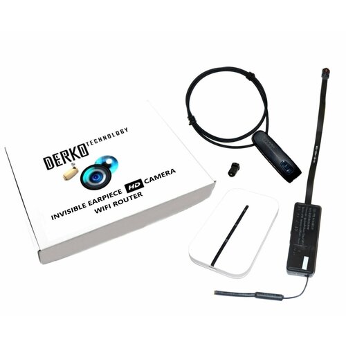 Микрокамера и Wi-Fi роутер с гарнитурой Bluetooth и микронаушником Mega 8 мм 2480000₽