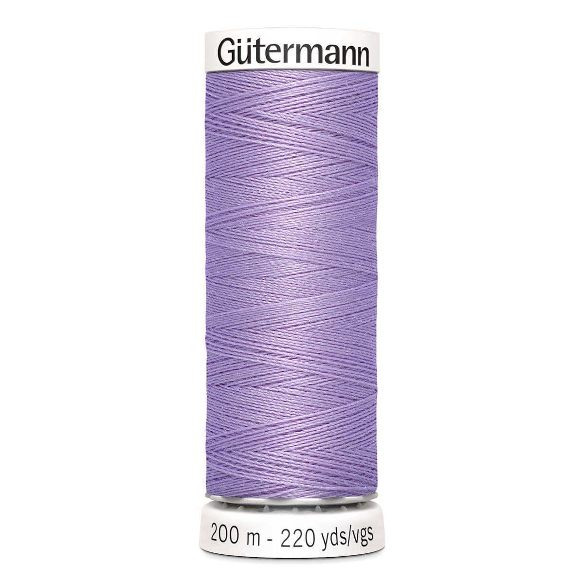 Нитки швейные Gutermann Sew-all 748277 для всех материалов, 200 м, 100% полиэстер (158 светло-сиреневый), 5 шт