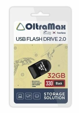 USB флэш-накопитель (OLTRAMAX OM-32GB-330-Black)