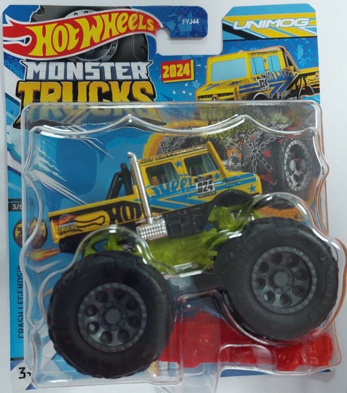 Машинка Hot Wheels (Monster Trucks) Unimog HTM39-LA10