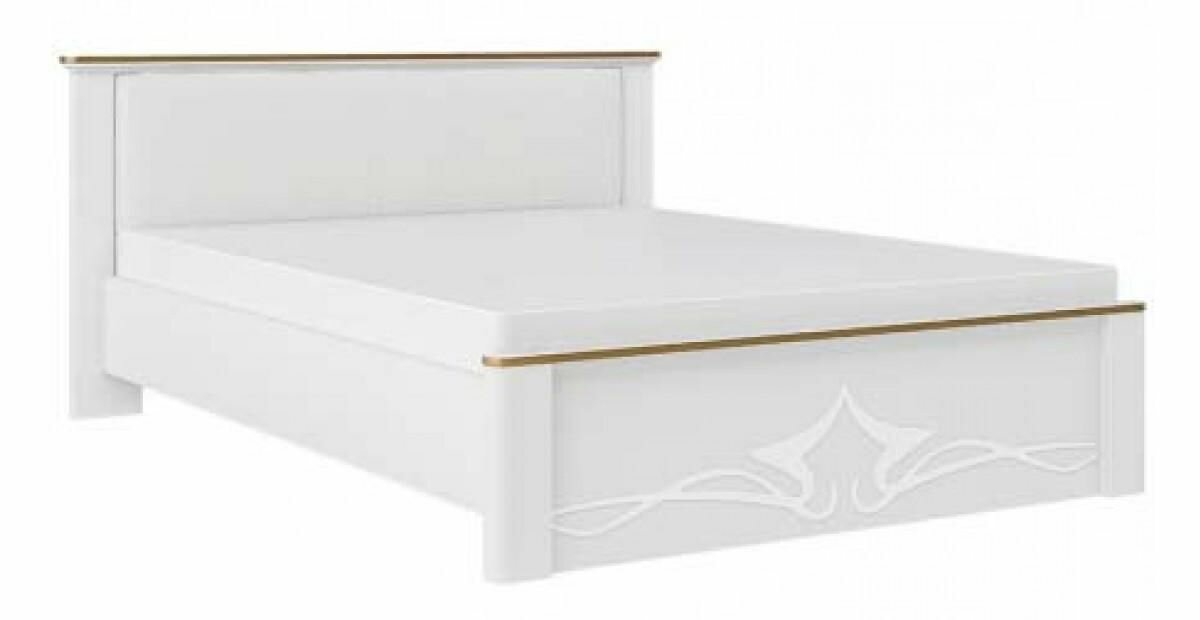 Кровать Неман Либерти МН-313-01 Белый/Белый глянец