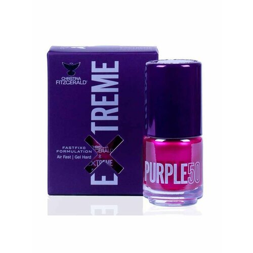 Лак для ногтей - PURPLE 50 15 мл/Christina Fitzgerald Extreme Purple 50/15 мл лак для ногтей christina fitzgerald extreme purple 15 мл