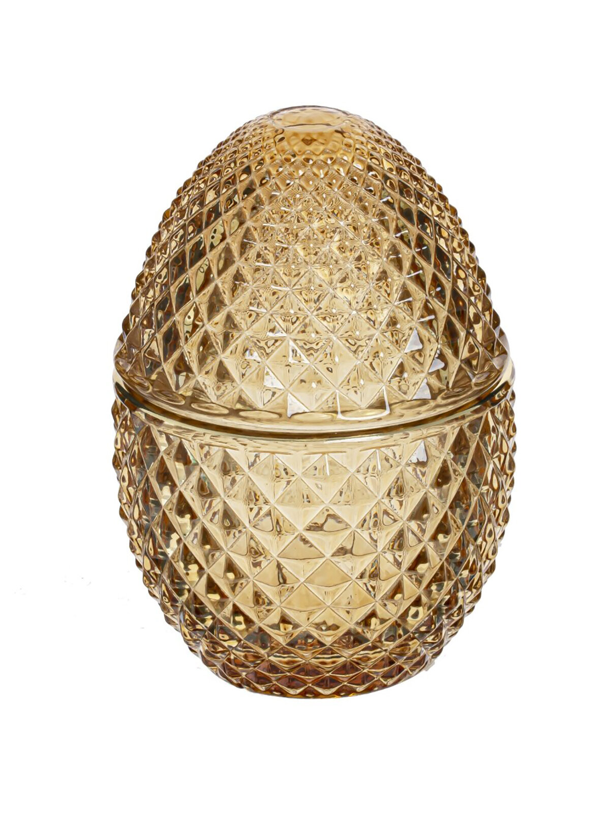 Шкатулка Remecoclub, со стеклянной крышкой, 8 см x 8 см х 11 см