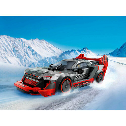 конструктор lego speed champions 76897 1985 audi sport quattro s1 Конструктор LEGO Speed Champions 76921 Конструктор Гоночный автомобиль Audi S1 ​​e-tron quattro