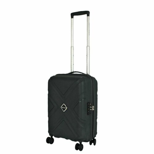 Чемодан American Tourister, 35 л, размер S, серый