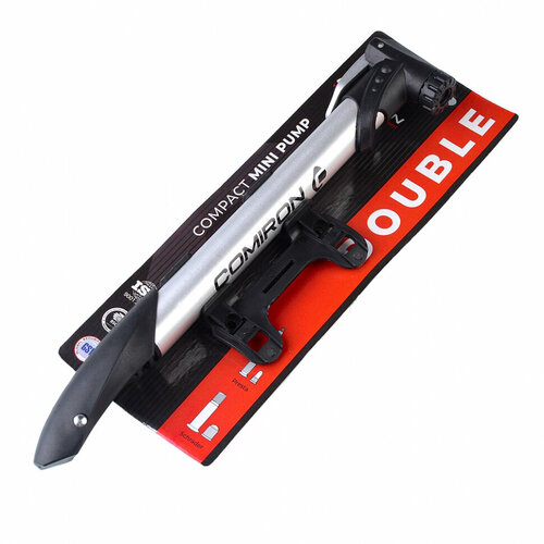 Насос велосипедный Comiron Double Серебристый 840₽