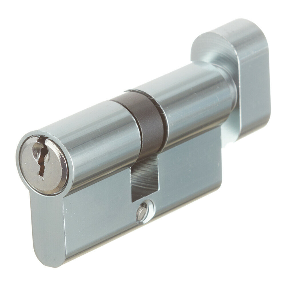 Цилиндр Corsa Deco 60 30х30 мм ключ/вертушка матовый никель