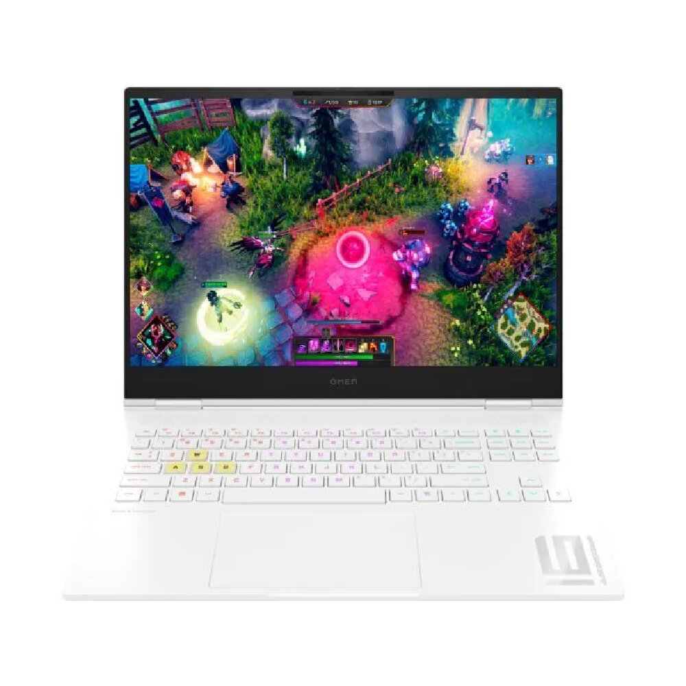 Ноутбук HP OMEN 16 Slim i9-13900HX, RTX4060, 16ГБ/1ТБ, 240hz 2.5k, Белый, Русская раскладка, Русский Win 11 Home