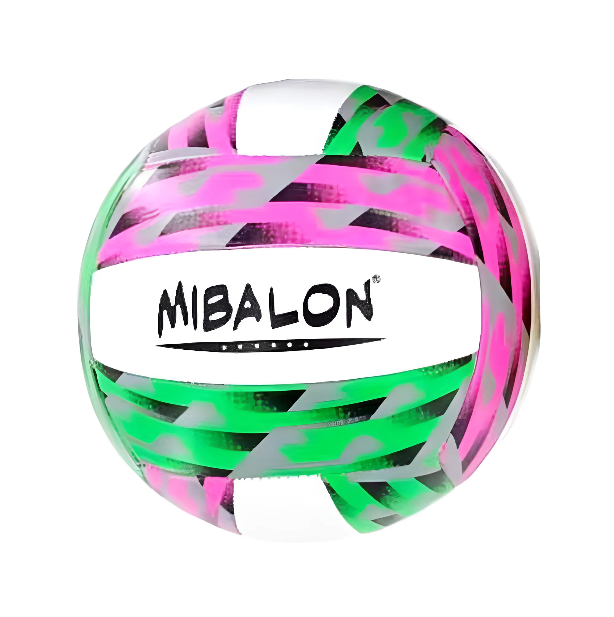 Волейбольный мяч Mibalon розово-зеленый, размер №5