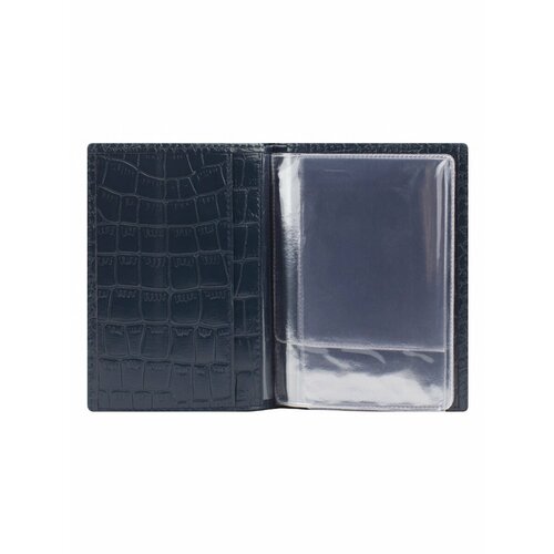 Обложка для автодокументов Franchesco Mariscotti синий 1807₽