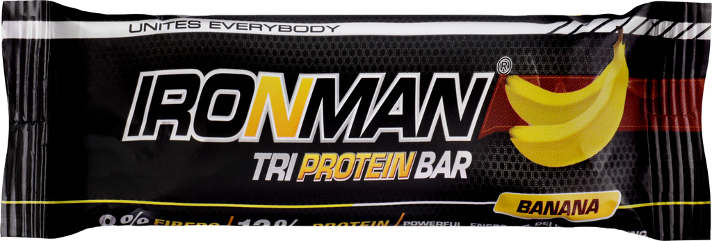 Батончик IRONMAN Tri Protein Bar со вкусом банана, глазированный, 50г