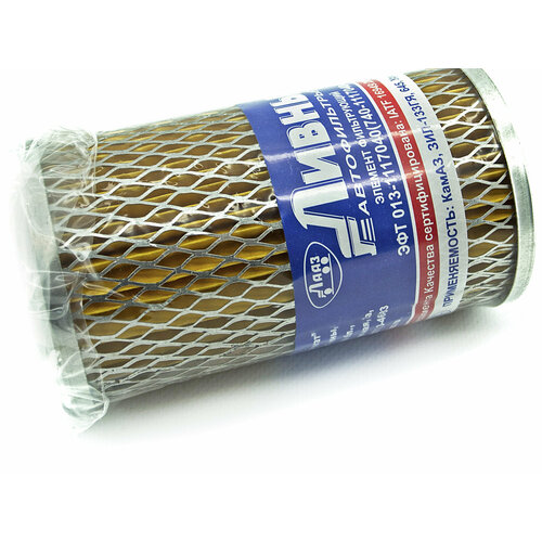 Фильтр топливный (элемент) к а/м 3309,3310,4301, КАМАЗ, Урал (метал. сетка)(г.) Ливны ЭФТ013-1117040