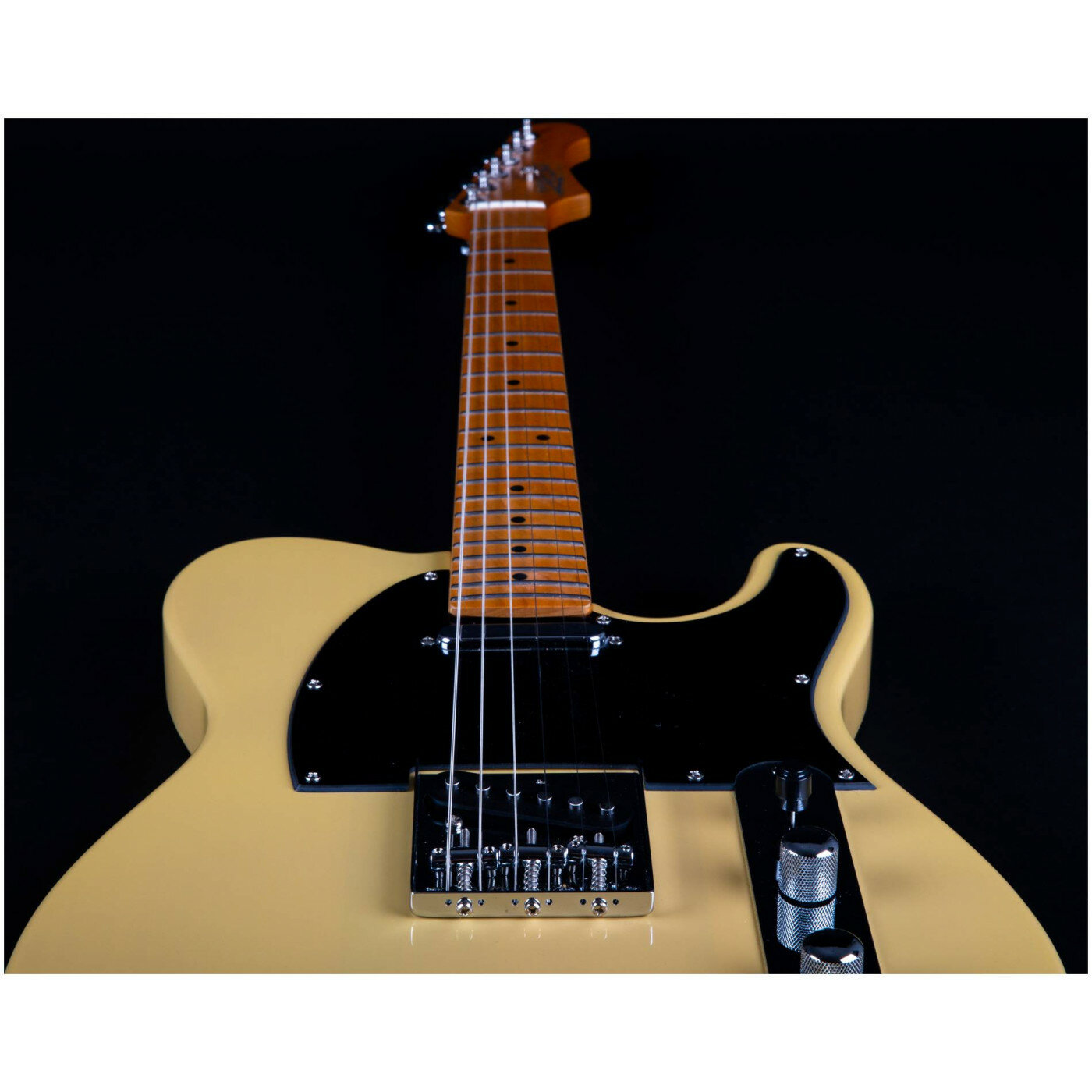 JET JT-350 BSC электрогитара, Telecaster, корпус липа, 22 лада, SS, цвет Buterscotch