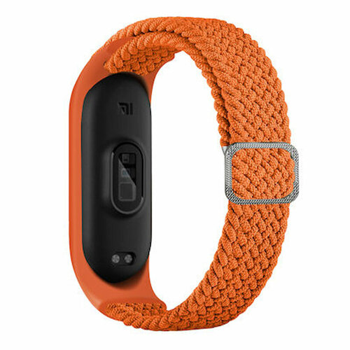 Ремешок для фитнес-браслета Hurtel Strap Fabric для Xiaomi Mi Band 6/5/4/3 Orange