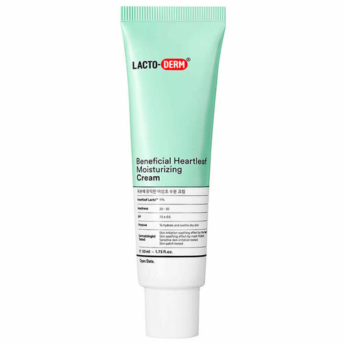 Успокаивающий крем с пробиотиками и хауюттюнией Lactoderm Beneficial Heartleaf Moisturizing Cream 50 мл
