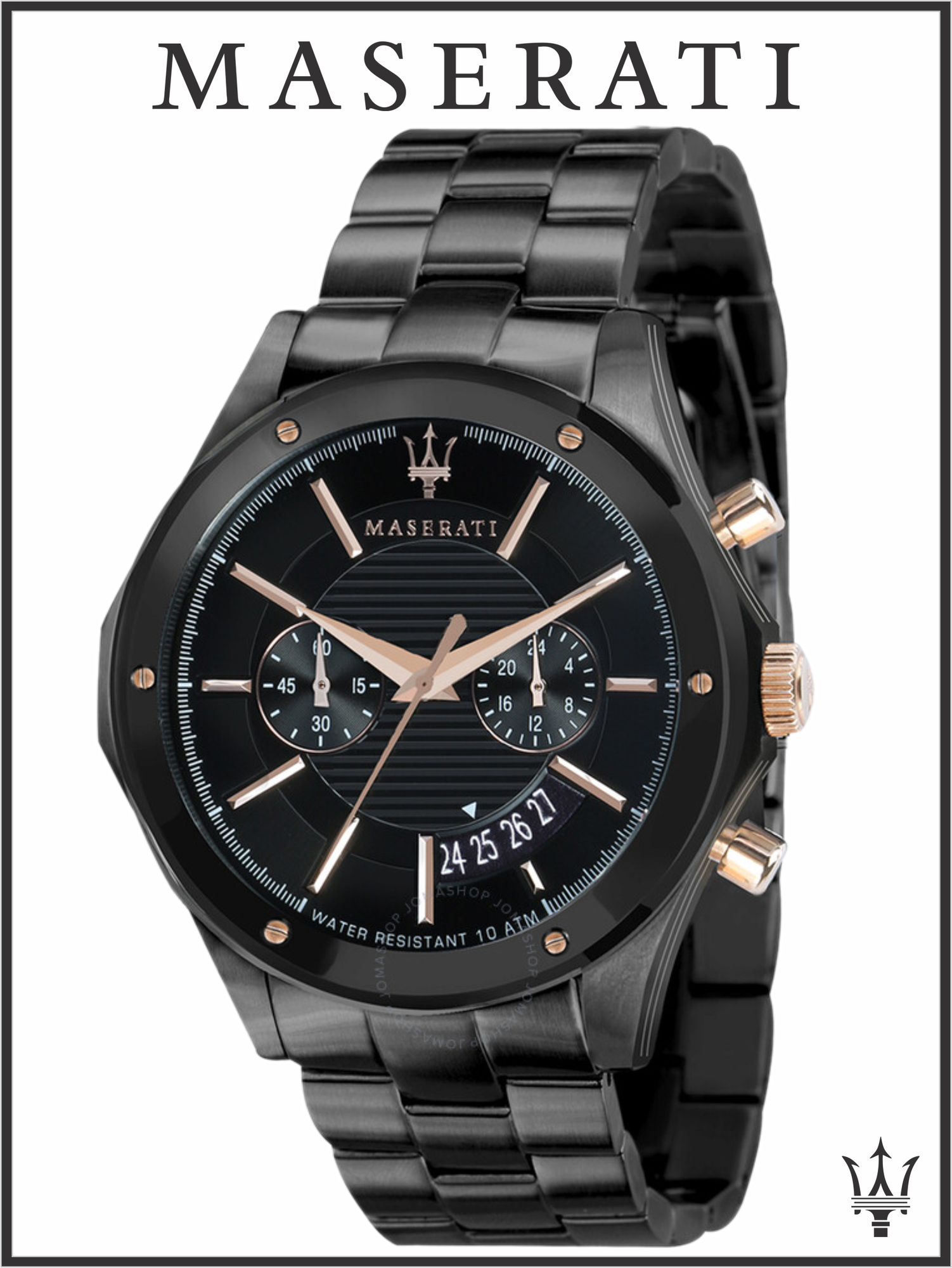 Наручные часы Maserati R8873627001, черный