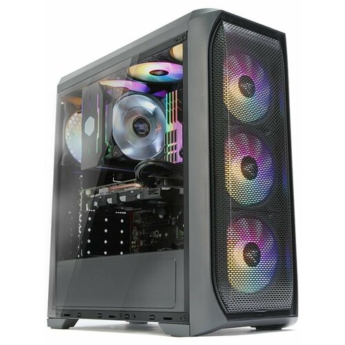 Игровой компьютер Системный блок OLDI Сomputers Game 750 0795072 (Intel Core i5-10400F 2.9GHzz, H410M, DDR4-8Gb, M.2-256Gb, GTX 1660 SUPER, 750W, Windows 10 Pro)